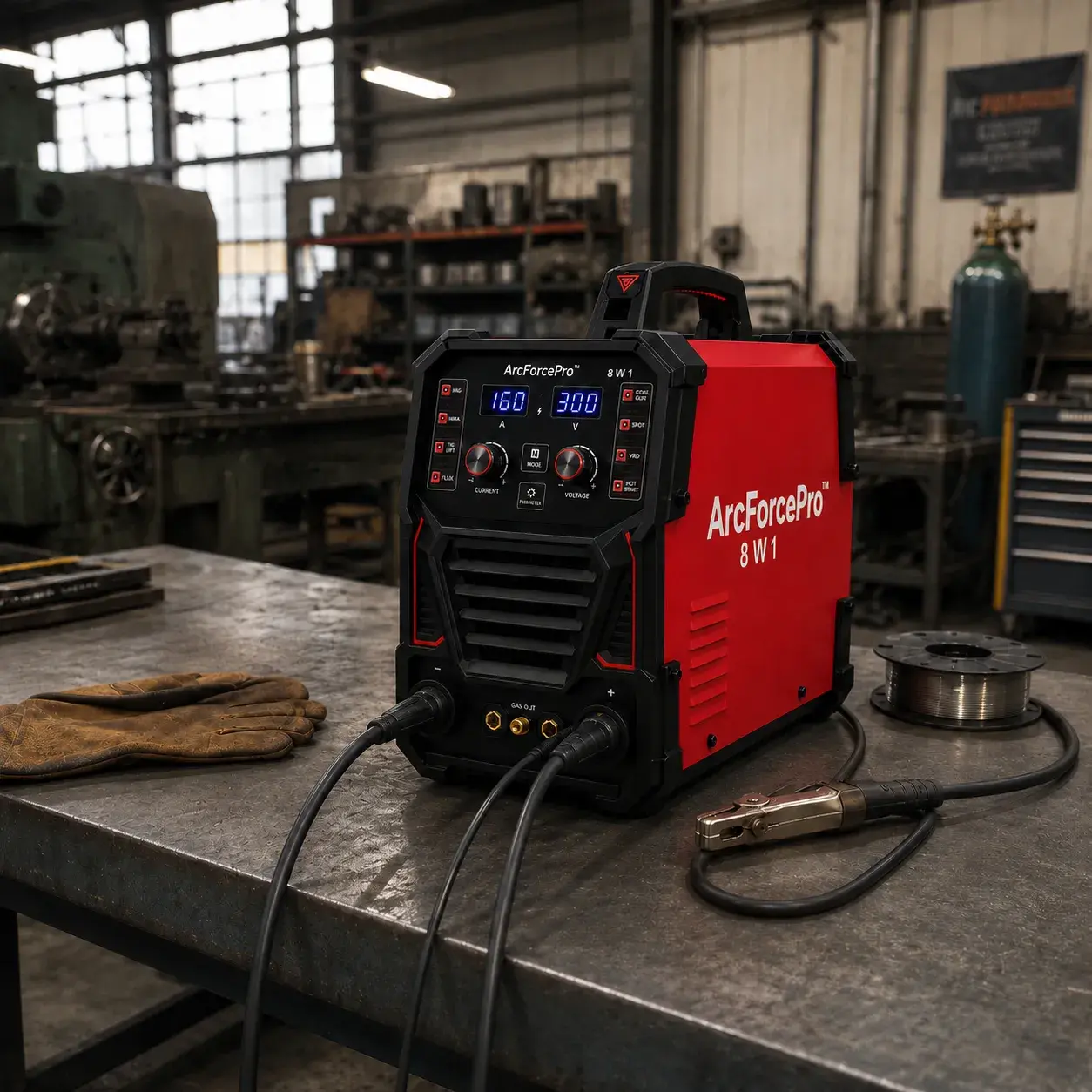 Samodejno upravljanje ArcForcePro in napajanje 220 V