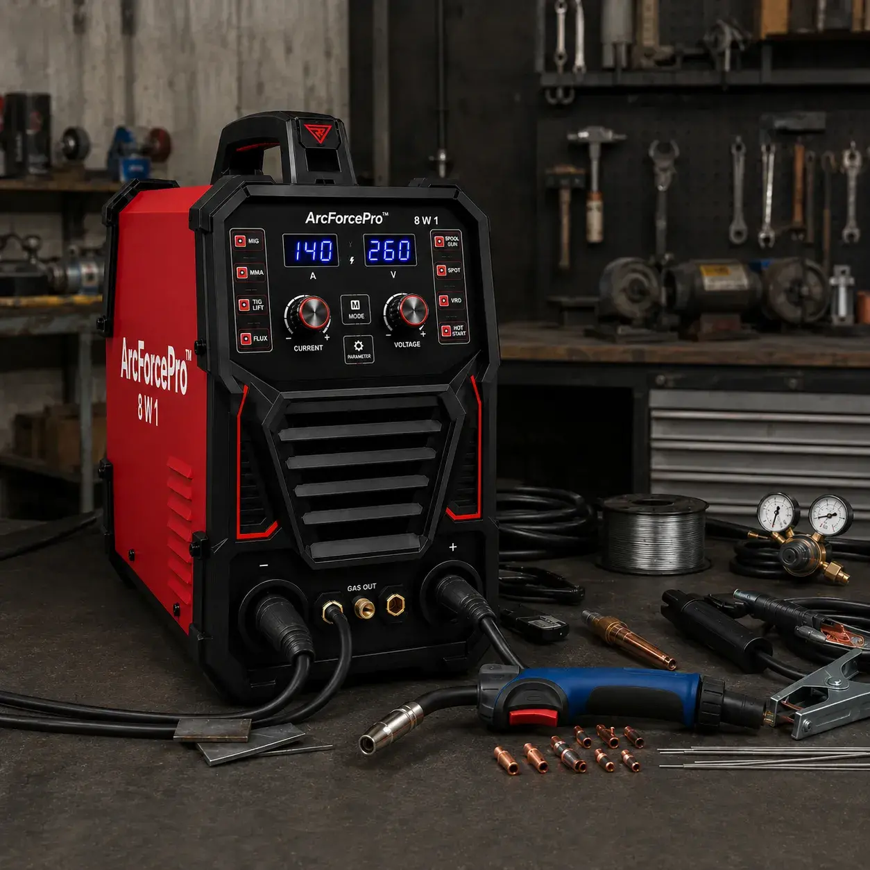 ArcForcePro za varjenje aluminija, jekla in nerjavnega jekla